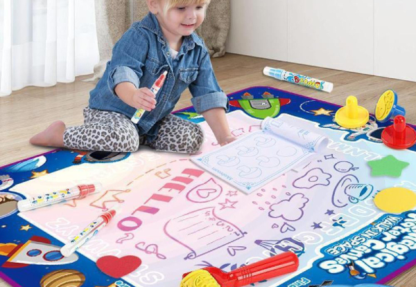 Kid's Educational Reusable Magic Doodle Mat - Seven Styles Available