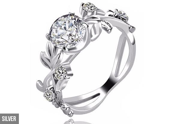 Princess Sapling Ring - Two Colours & Four Sizes Available with Free Delivery