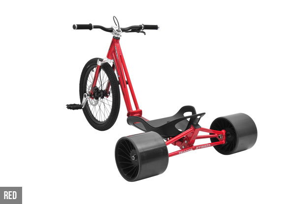 $599.99 for a Triad Syndicate2 Premium Drift Trike – Avilable in Two Colours