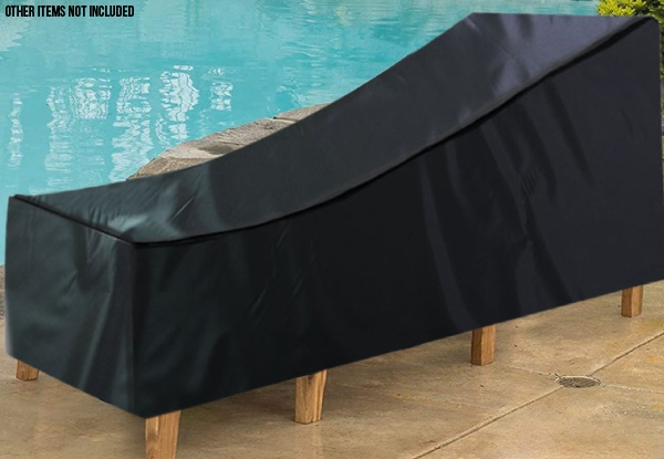 Outdoor Sunlounger Cover - Three Colours & Three Sizes Available & Option for Two-Pack