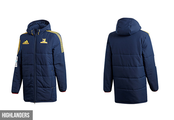 Official Super Rugby Stadium Jacket Range - Six Styles & Seven Sizes Available
