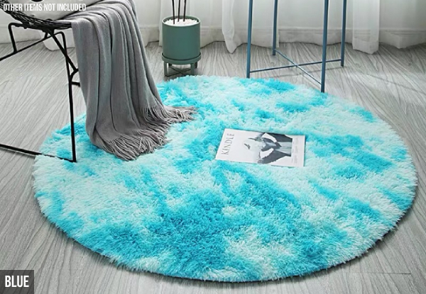 Tie-Dye Rug - Two Sizes & Seven Colours Available
