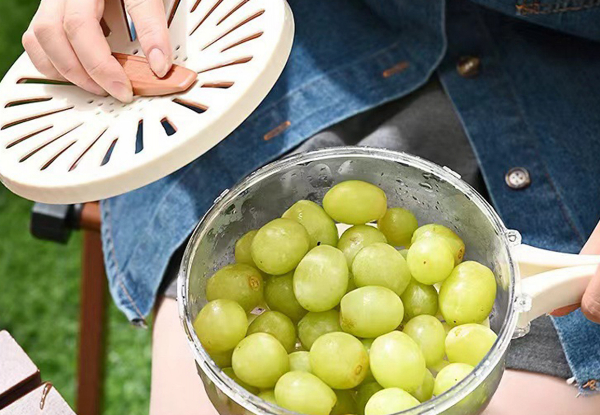 Vegetable & Fruit Strainer Washing Bowl - Available in Two Colours & Option for Two