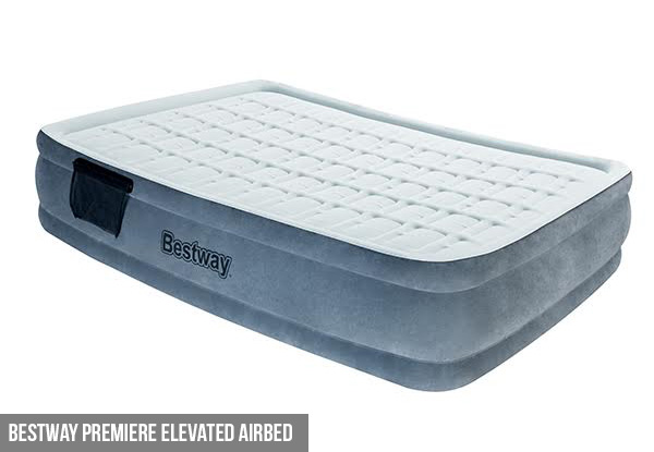 Bestway Premiere Elevated Airbed or Dreamair Premium Queen Airbed