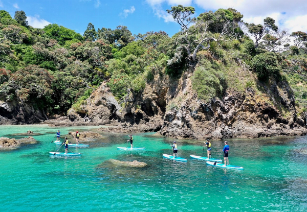 Two-Hour Guided SUP Tour of the Spectacular Tutukaka Coast for Two People - Options for Four-Hour Tour & up to Six People