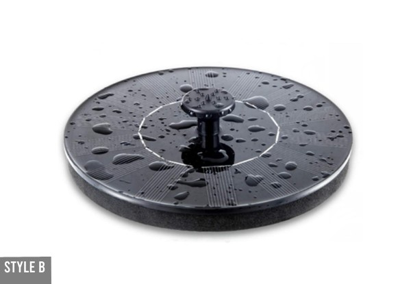 Small Solar Fountain Range - Two Styles Available