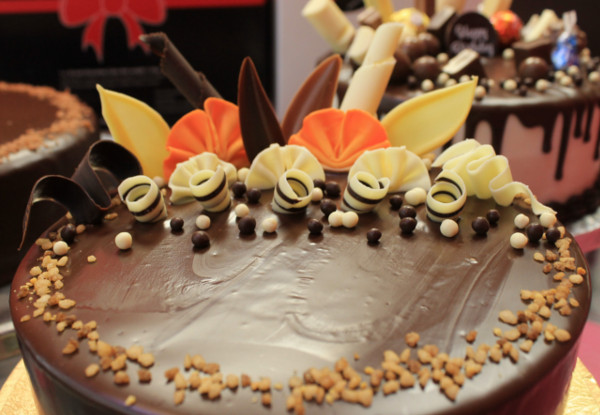 $40 Voucher Towards Any Cake - Option for a 7-inch Chocolate or Orange-Flavoured Jaffa Mud Cake - Auckland Location