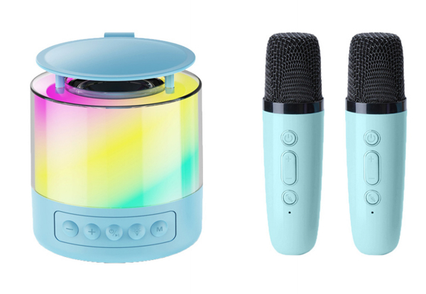 Bluetooth Mini Karaoke Speaker - Available in Three Colours