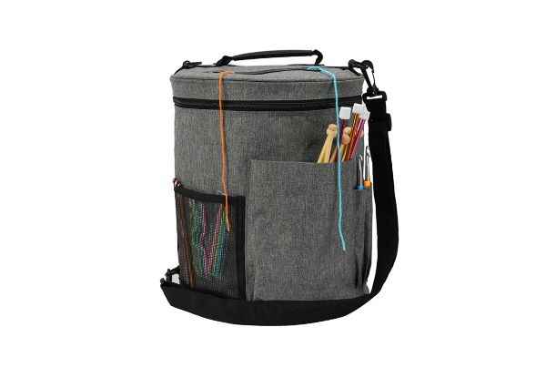 Portable Yarn Organiser Bag - Available in Three Colours & Option for Two-Pack