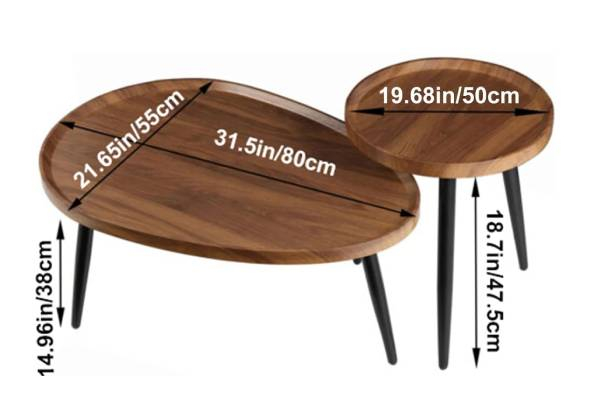 Nesting Coffee Table Set