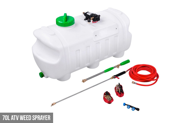 $108 for a Back Pack Weed Sprayer or from $179 for an ATV Weed Sprayer