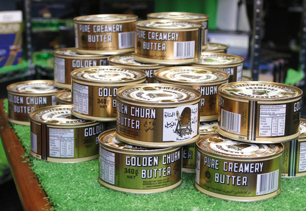 $20 for Three 340g Tins of Golden Churn Butter