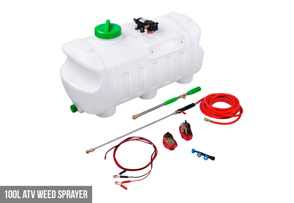 $108 for a Back Pack Weed Sprayer or from $179 for an ATV Weed Sprayer