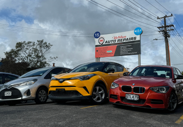 Car Comprehensive Service Package for a Small Car - Option for a European Car