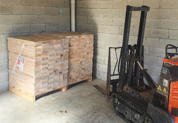 370kg of Dry, Clean & Stacked Premium Firewood on a Pallet - Delivery Included (Christchurch Region)