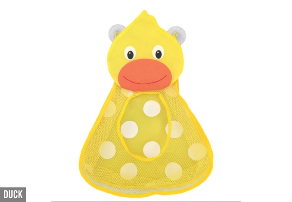 Baby Bath Net Toy Storage Bag - Option for Duck or Frog