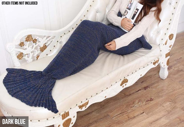 Mermaid Tail Blanket - Two Colours Available