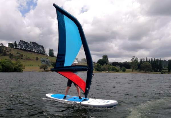 Aquafi Pacific iSUP & Zephyr Sail Package Incl. Inflatable Paddleboard & Sail