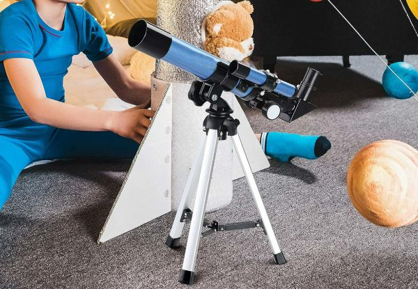 Kids Lunar Telescope with Tripod HD Viewing Lunar Mirror  - Two Colours Available