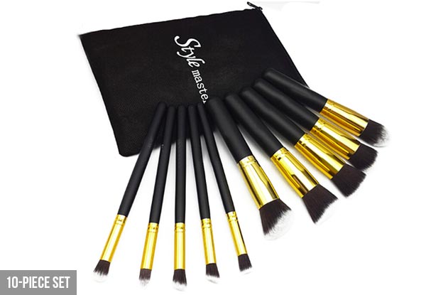 Make-Up Brush Range with Free Delivery - Four Options