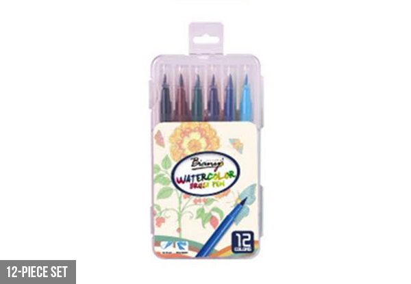 Watercolour Painting Pen Brush Set - Three Options Available with Free Delivery