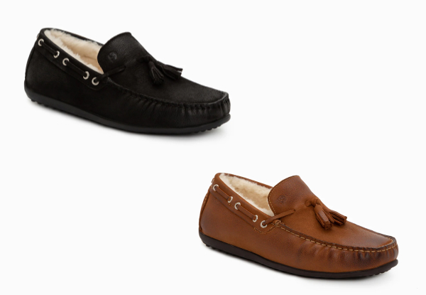 OZWEAR UGG Gunner Men's Loafers - Six Sizes & Two Colours Available