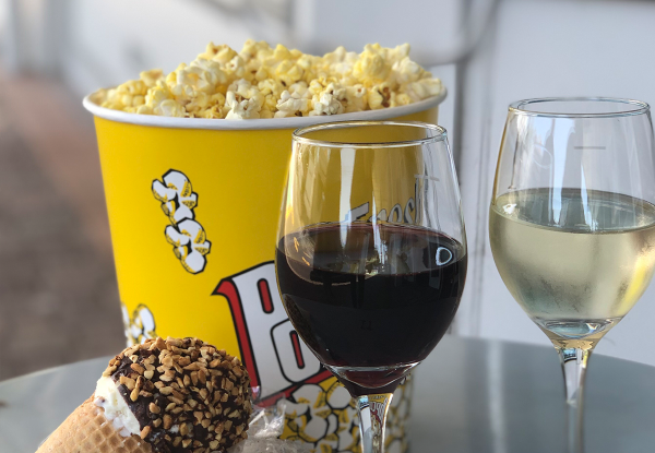 Two Bridgeway Cinema Movie Tickets with Two Ice-Creams OR Two Small Popcorns - Options to incl. Wine or Medium Popcorn Available