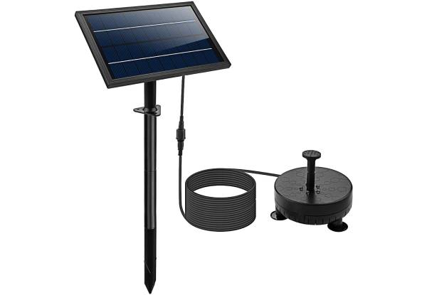 3.5w Solar Fountain Water Pump with LED Lighting
