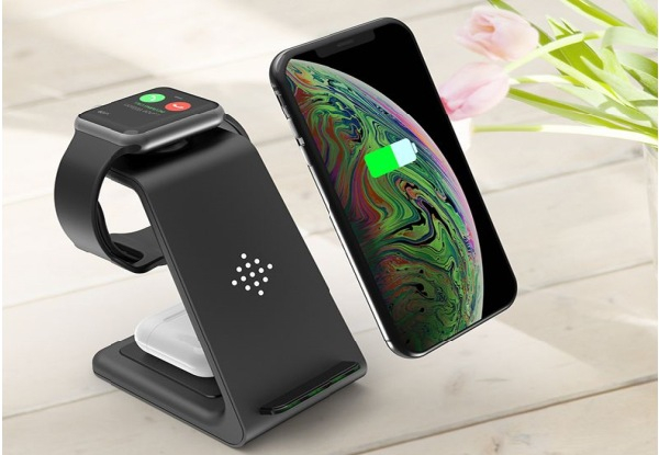 Three-In-One Wireless Charging Station