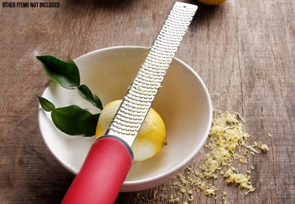 Stainless Steel Grater with Safety Cover