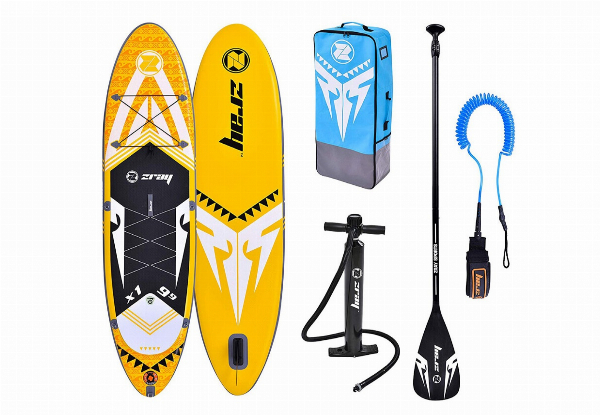 ZRAY X-RIDER 9'9'' Stand Up Paddle Board incl. Paddle, Leash, Pump & Carry Bag