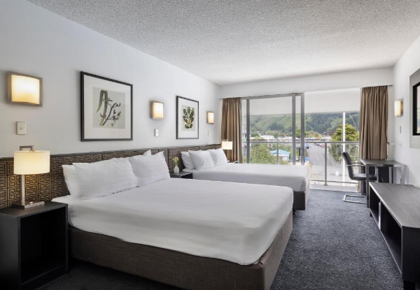 One-Night Edit Picton 4-Star Getaway for Two People incl. Daily Continental Breakfast, Welcome Non-Alcoholic Drinks, Free Parking & Late Check-Out - Choose from Two Room Types, & up to Three Nights