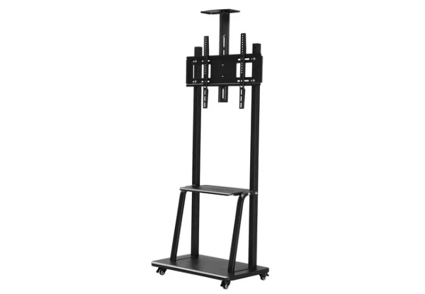 Mobile TV Floor Adjustable Stand Bracket - Two Sizes Available