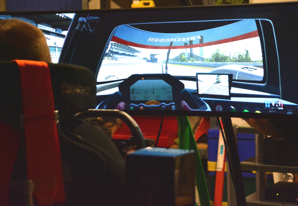 Private VR Racing Simulation Hire incl. Catering & Unlimited Racing Simulation for up to 20 People