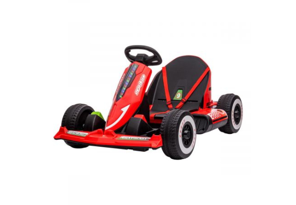 Kids 12V Electric Remote Control Ride-On Go Kart - Available in Two Colours