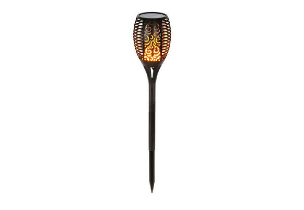 Solar Outdoor Flame Light - Option for Four-Pack