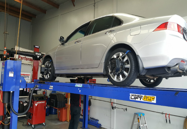 Wheel Alignment incl. Front Wheel Balance & Tyre Pressure Check
