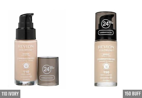 Revlon ColorStay Makeup Range - 12 Shades Available & Options for Normal/Dry Skin or Combination/Oily Skin