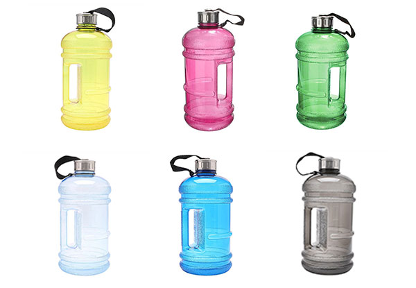 Extra Large 2.2L Drink Bottle - Six Colours Available with Free Delivery