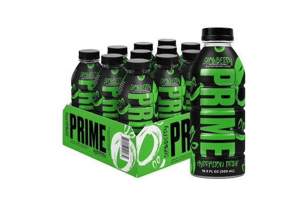 12-Pack Prime Hydration Drink in Glowberry - Elsewhere Pricing $599.88