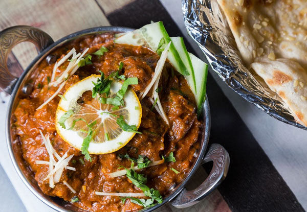 Winter Indian Feast For Two People incl. Sharing Starters, Two Poppadoms, Two Mains, Two Rice & Two Beers, Wines or Soft Drinks - Options for Four People