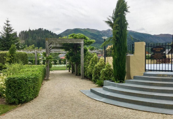 Hanmer Springs Getaway for Two incl. Entry to Hanmer Springs Thermal Pools, Daily Breakfast & Free Parking - Snug, Double Take, The Edit or Greenhouse Room Available - Option for Two Nights
