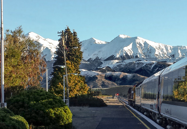 One-Night TranzAlpine Getaway to The Four-Star Beachfront Hotel in Hokitika for Two People in the Driftwood Room incl. Return Train Tickets, Rental Car Hire, WiFi & Cooked Breakfast - Option for Ocean View Room & Two Nights