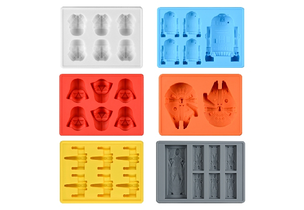 Star Wars Ice Tray - Six Colours Available