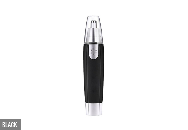 Electric Nose Hair Trimmer - Two Colours & Two-Pack Available