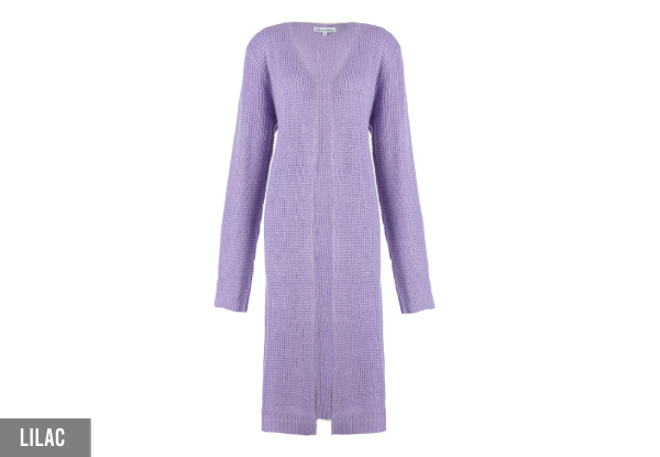 Knitwear World Long Open Cardigan - Available in Three Colours & Two Sizes