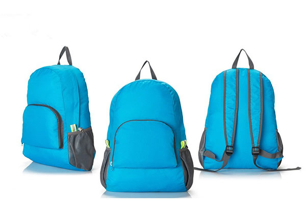 Lightweight & Portable Folding Outdoor Backpack - Five Colours Available & Option for Two-Pack