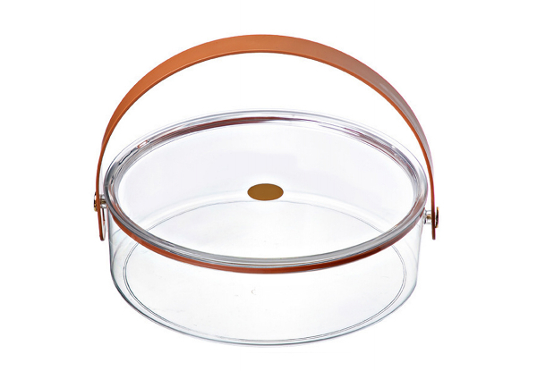 Divided Serving Tray with Lid & Handle - Available in Two Colours