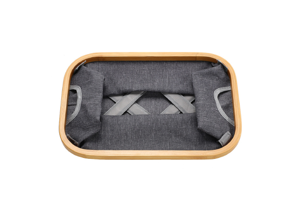 Bamboo-Framed Foldable Laundry Bag - Three Sizes Available