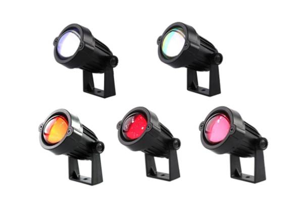 Sunset Projection Lamp Range - Five Light Colours Available